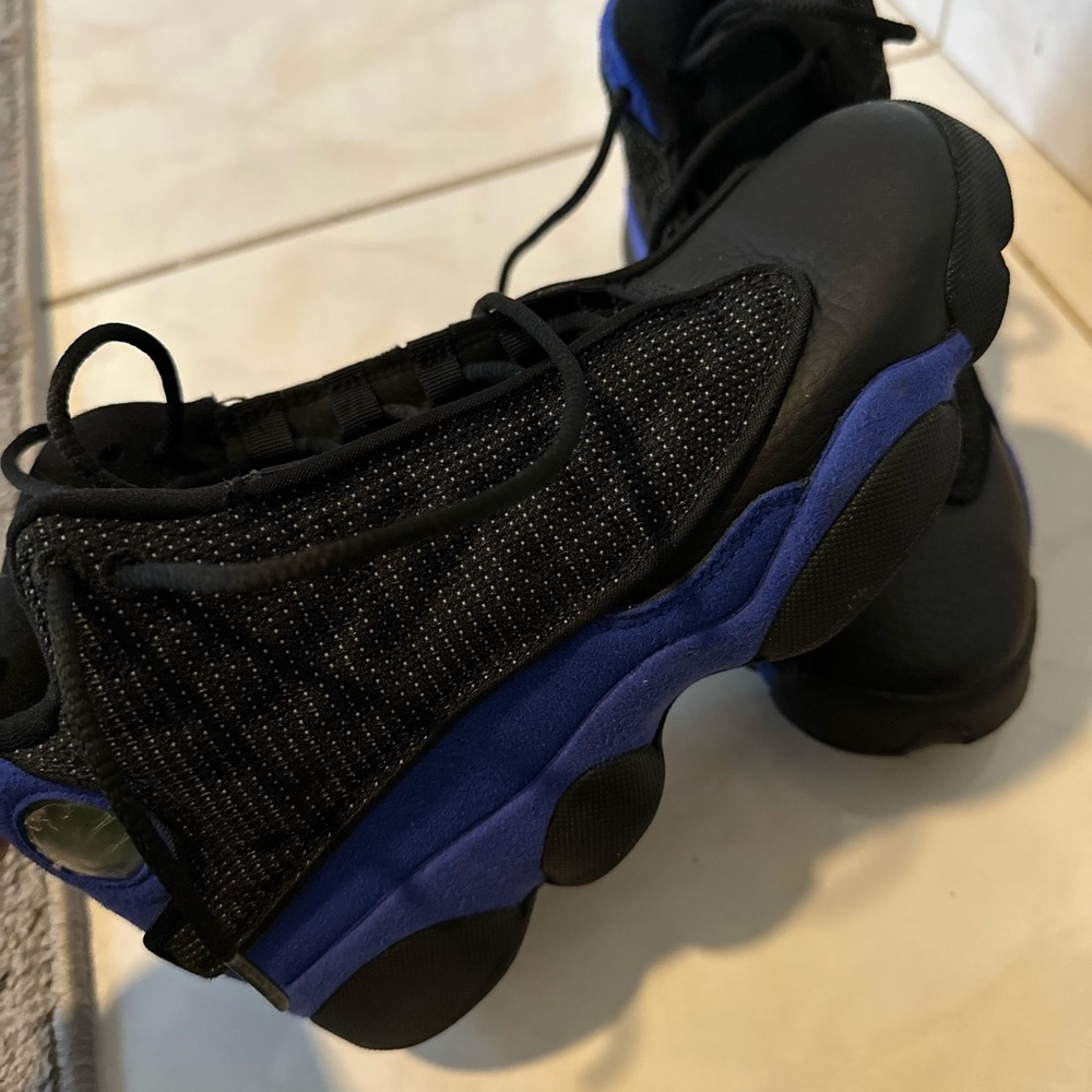 Kids Black and Blue Sneakers